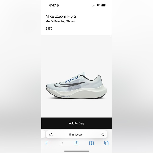 Nike Zoom Fly Mens Running Shoes - Picture 2 of 7